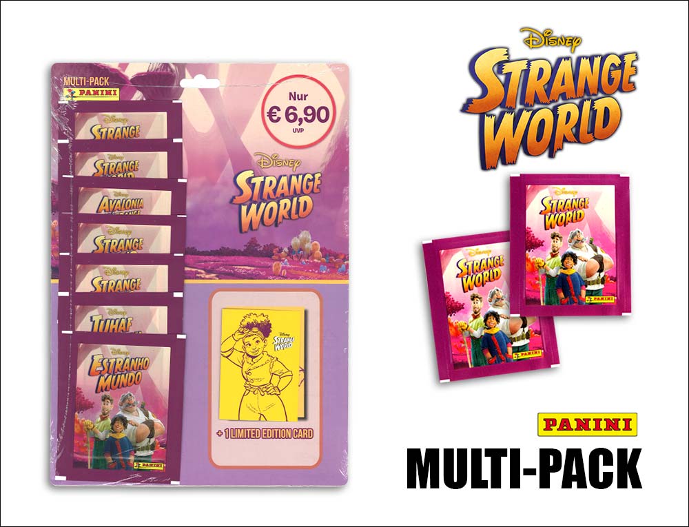 Disney Strange World Sticker & TC – MULTIPACK