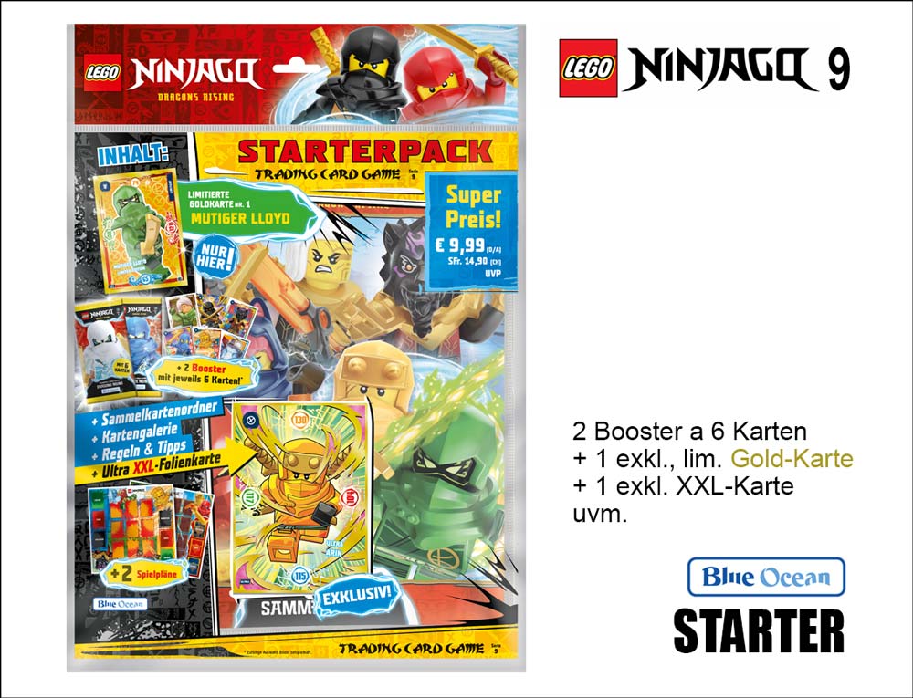 LEGO NINJAGO TC Serie 9 – STARTER
