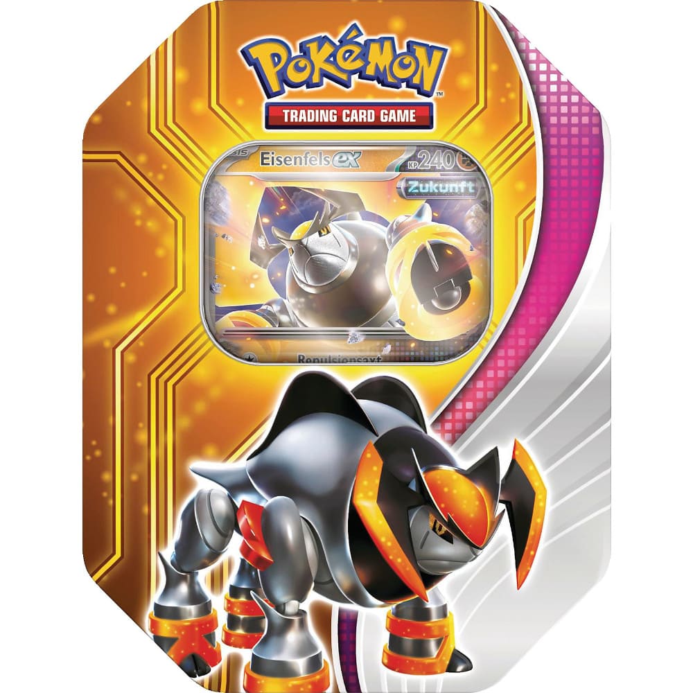Pokemon <br> Herbst Tin 2024 <br> Paradox Schicksale <br> Eisenfels ex