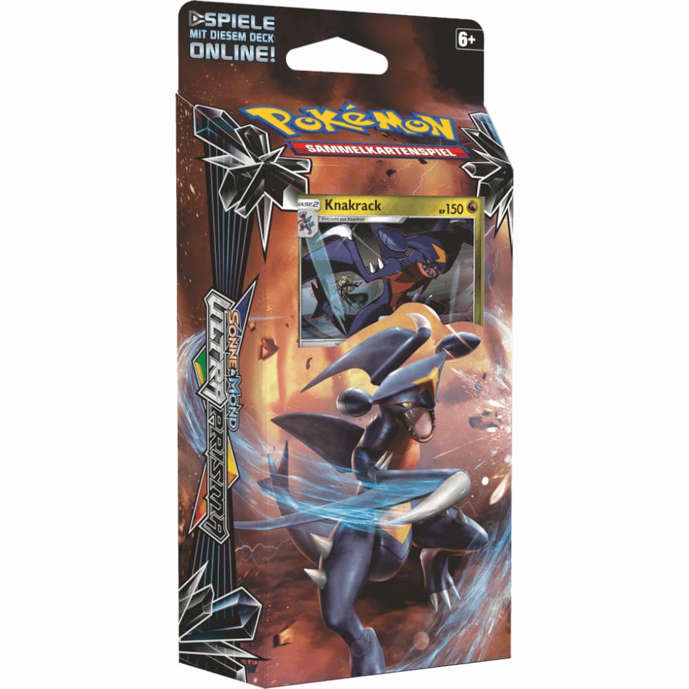 Pokemon <br> Ultra Prisma <br> Themendeck <br> Knakrack