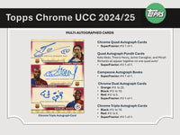2024/25 Topps Chrome UEFA Club Competitions Soccer (Fußball) Hobby Box