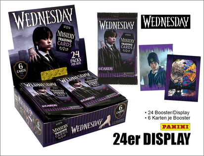 Wednesday Trading Cards – 24er DISPLAY