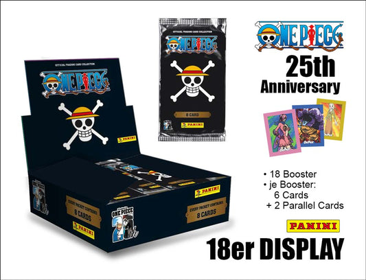 One Piece 25th Anniversary TC – 18er DISPLAY