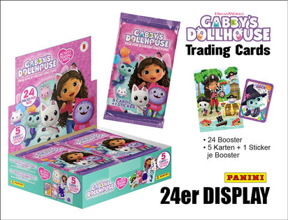 Gabby’s Dollhouse – Trading Cards – 24er DISPLAY