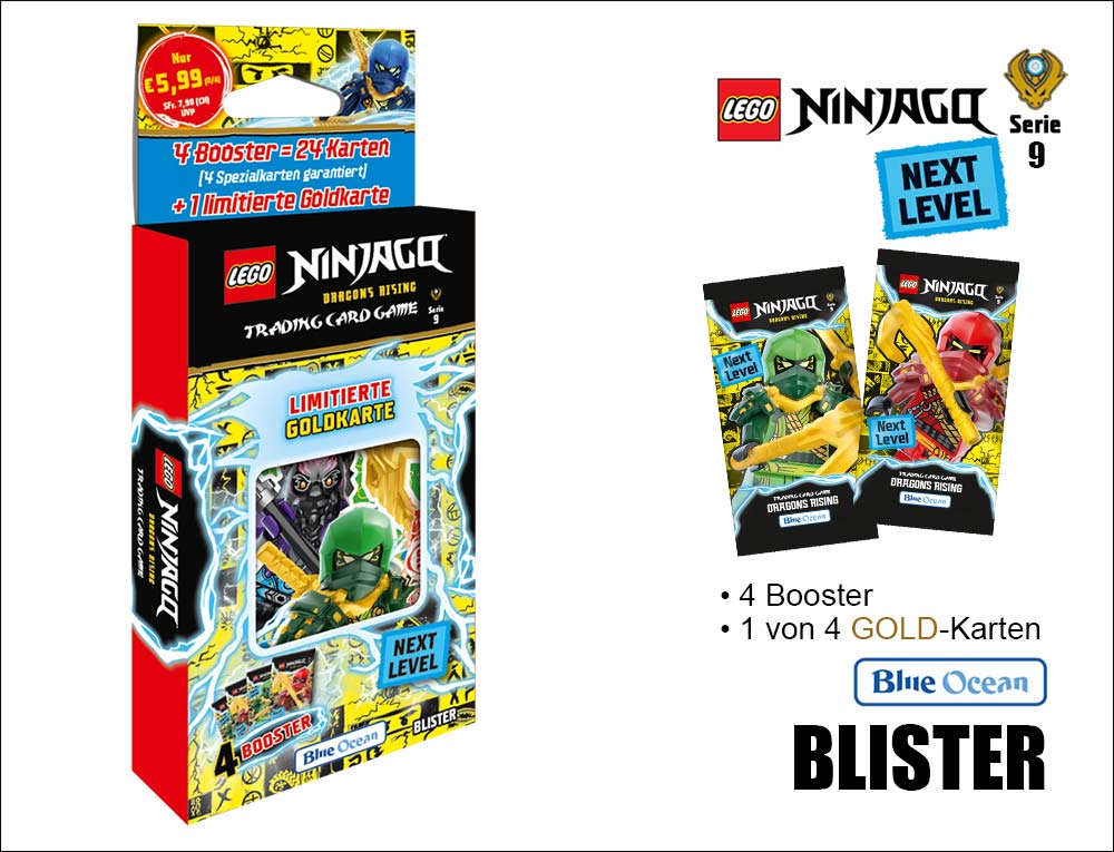LEGO NINJAGO TC Serie 9 Next Level – BLISTER