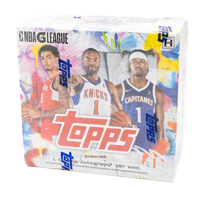 2024/25 Topps NBA G-League Basketball Hobby Box