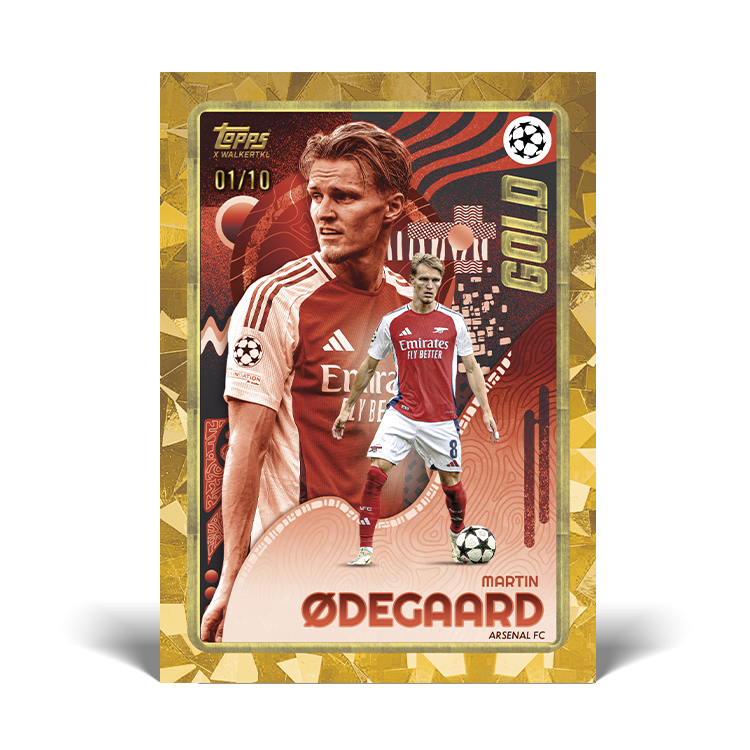 2024/25 Topps UEFA Club Competitions GOLD Soccer (Fußball) Hobby Box