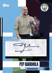 2024/25 Topps Manchester City FC Official Team Set Box