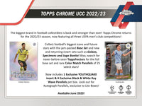 2022/23 Topps Chrome UEFA Club Competitions Soccer (Fussball) Lite Box