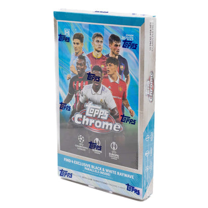 2022/23 Topps Chrome UEFA Club Competitions Soccer (Fussball) Lite Box