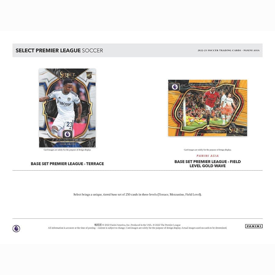 2022/23 Panini Select Premier League Soccer (Fußball) Asia Tmall Box