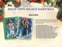 2025/26 Topps Holiday NBA Basketball Mega Box