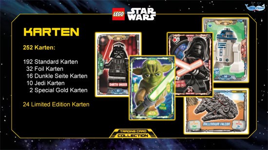 LEGO Star Wars TC Serie 1 – Mini Tin 3-fach sortiert – 12er UMKARTON •Top Media Exklusiv!
