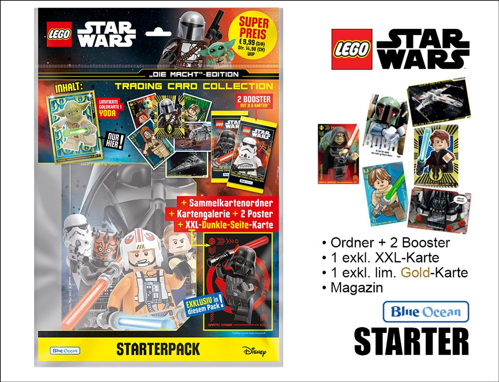 LEGO Star Wars TC Serie 4 „Die Macht Edition“ – STARTER