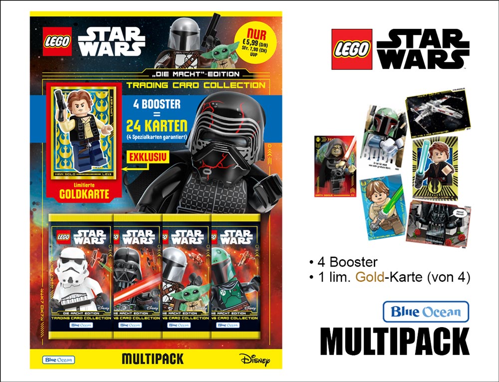 LEGO Star Wars TC Serie 4 „Die Macht Edition“ – MULTIPACK