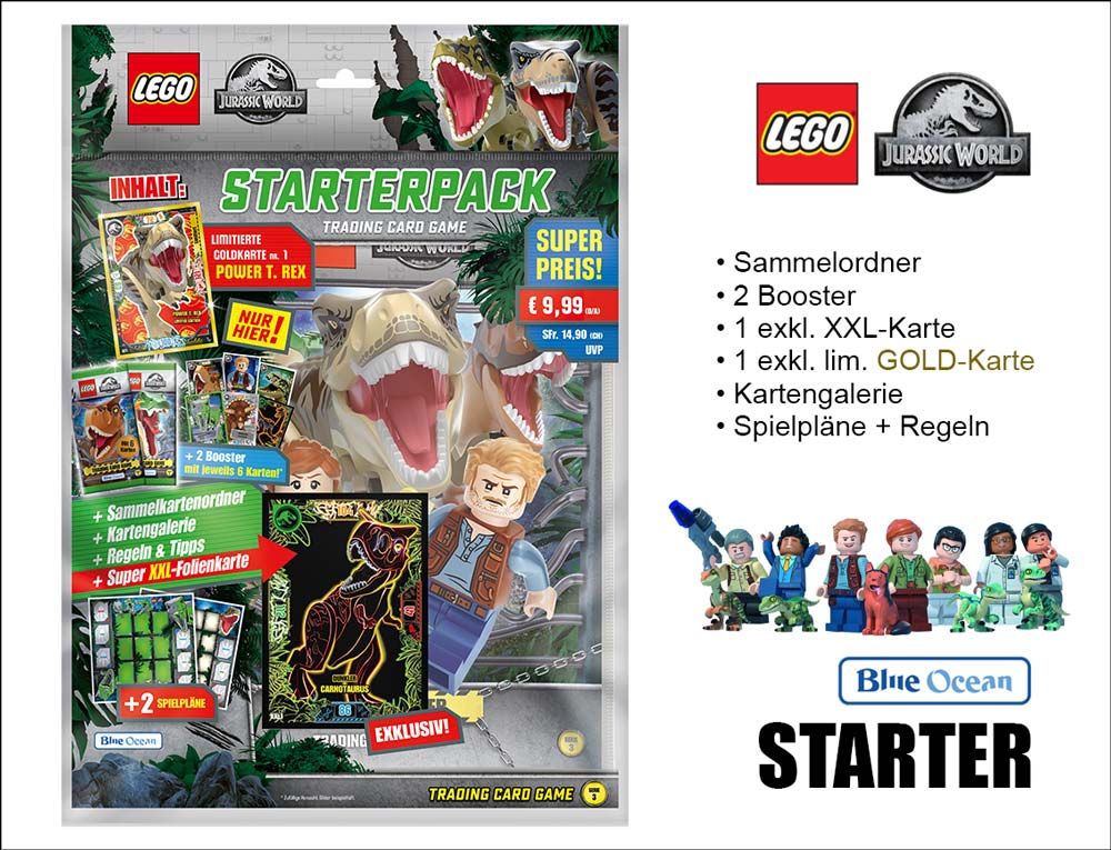 LEGO Jurassic World TC Serie 3 – STARTER