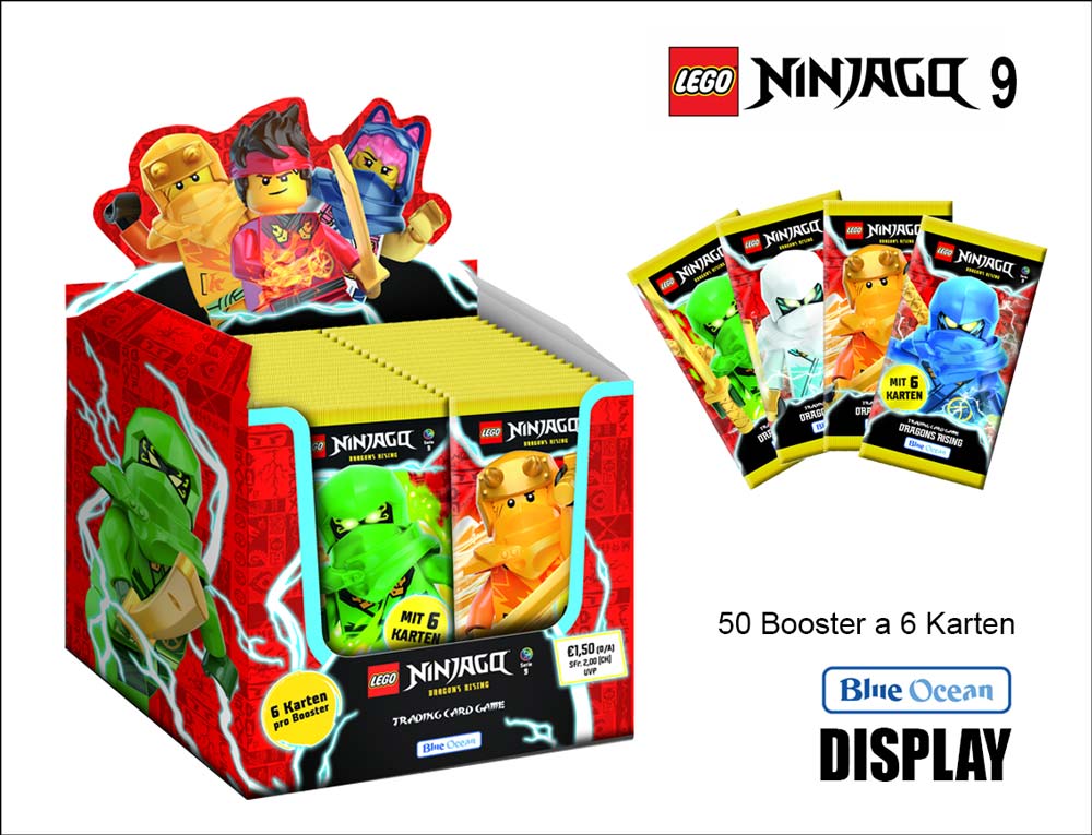 LEGO NINJAGO TC Serie 9 – 50er DISPLAY