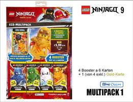 LEGO NINJAGO TC Serie 9 – MULTIPACK Nr. 1