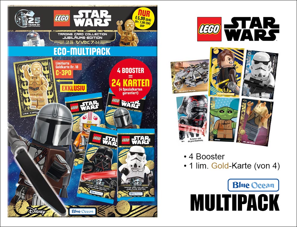 LEGO Star Wars TC Serie 5 "25 Jahre LEGO SW" – MULTIPACK