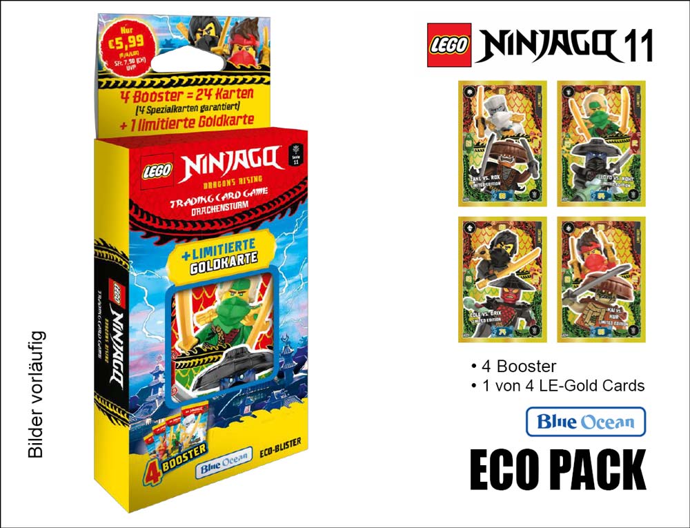 LEGO NINJAGO TC Serie 11 – ECO PACK (09.01.2026)
