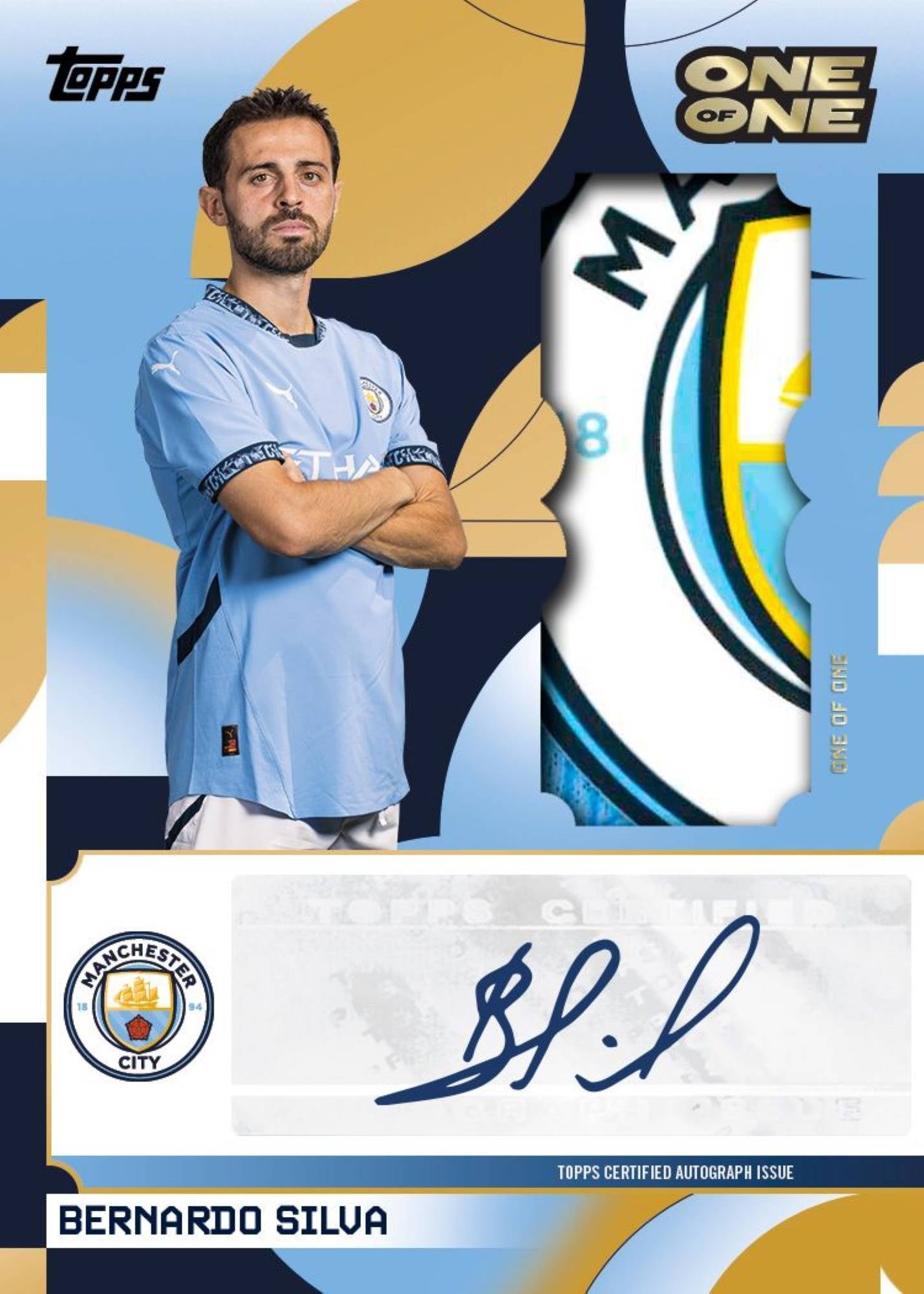 2024/25 Topps Manchester City FC Official Team Set Box