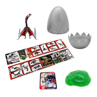 Jurassic World Rebirth Captivz Slime Egg Dinosaur Collectible Flocked Exclusive Ages 3+