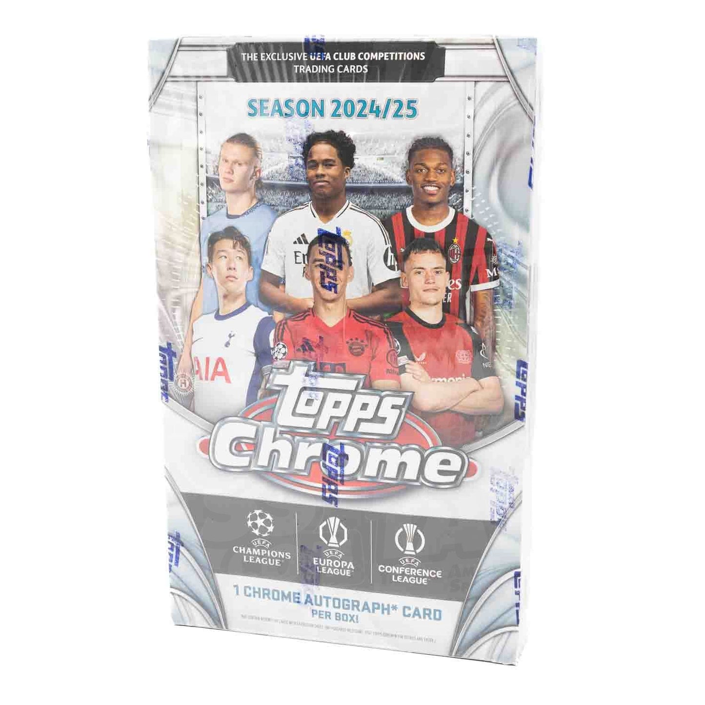 2024/25 Topps Chrome UEFA Club Competitions Soccer (Fußball) Hobby Box
