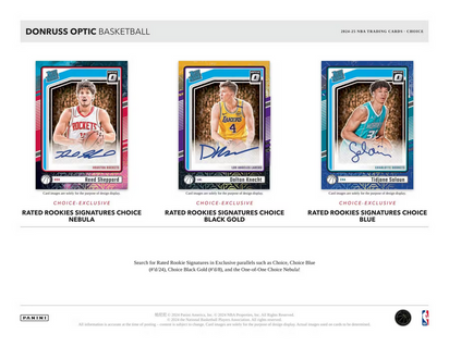 2024/25 Panini Donruss Optic Basketball NBA Choice Box