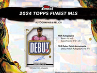 2024 Topps Finest MLS Soccer (Fussball) Hobby Box