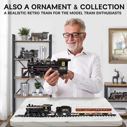 JUGAAD LIFE Train Set for Kids with Remote Control Electric RC Train Toys for Boys Girls Birthday Gifts for Kids 3 4 5 6 7 Years Old