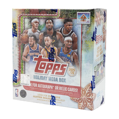 2025/26 Topps Holiday NBA Basketball Mega Box