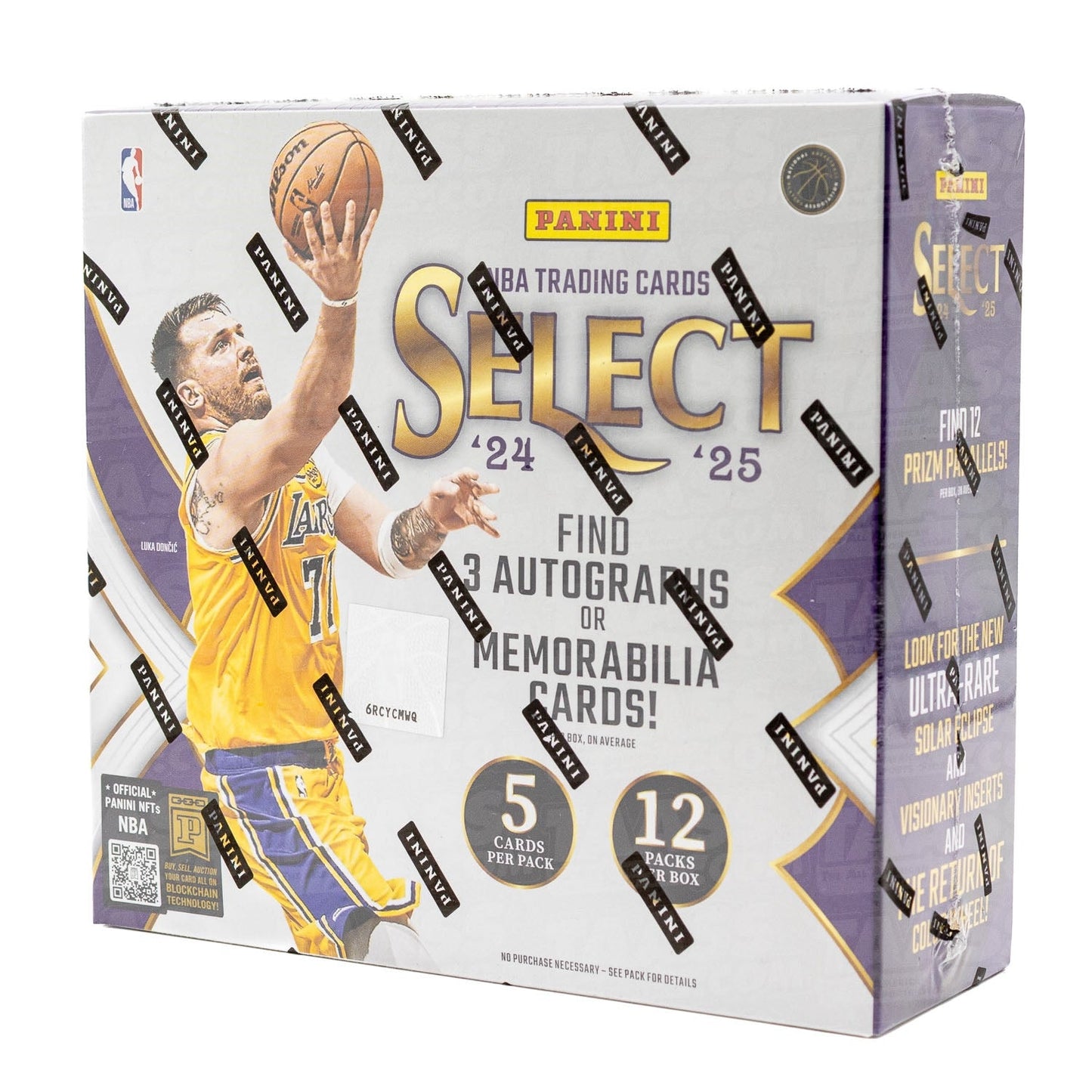 2024/25 Panini Select Basketball NBA Hobby Box