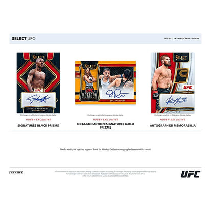 2022 Panini Select UFC Hobby Box