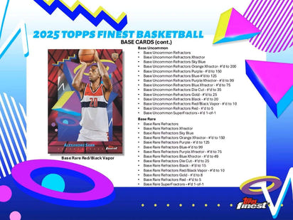 2024/25 Topps Finest Basketball Hobby Box