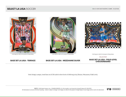 2024/25 Panini Select La Liga Soccer (Fußball) Blaster Box