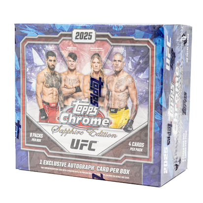 2025 Topps Chrome UFC Sapphire Edition Box