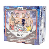 2025 Topps Chrome UFC Sapphire Edition Box