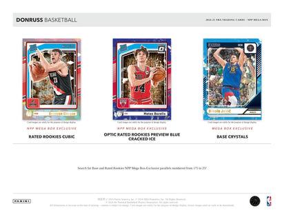 2024/25 Panini Donruss Basketball NBA Mega Box