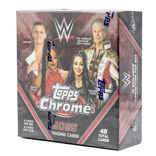 2025 Topps Chrome WWE Wrestling Mega Box