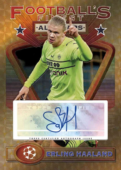2021/22 Topps UEFA Champions League Finest Flashbacks Soccer (Fussball) Hobby Box