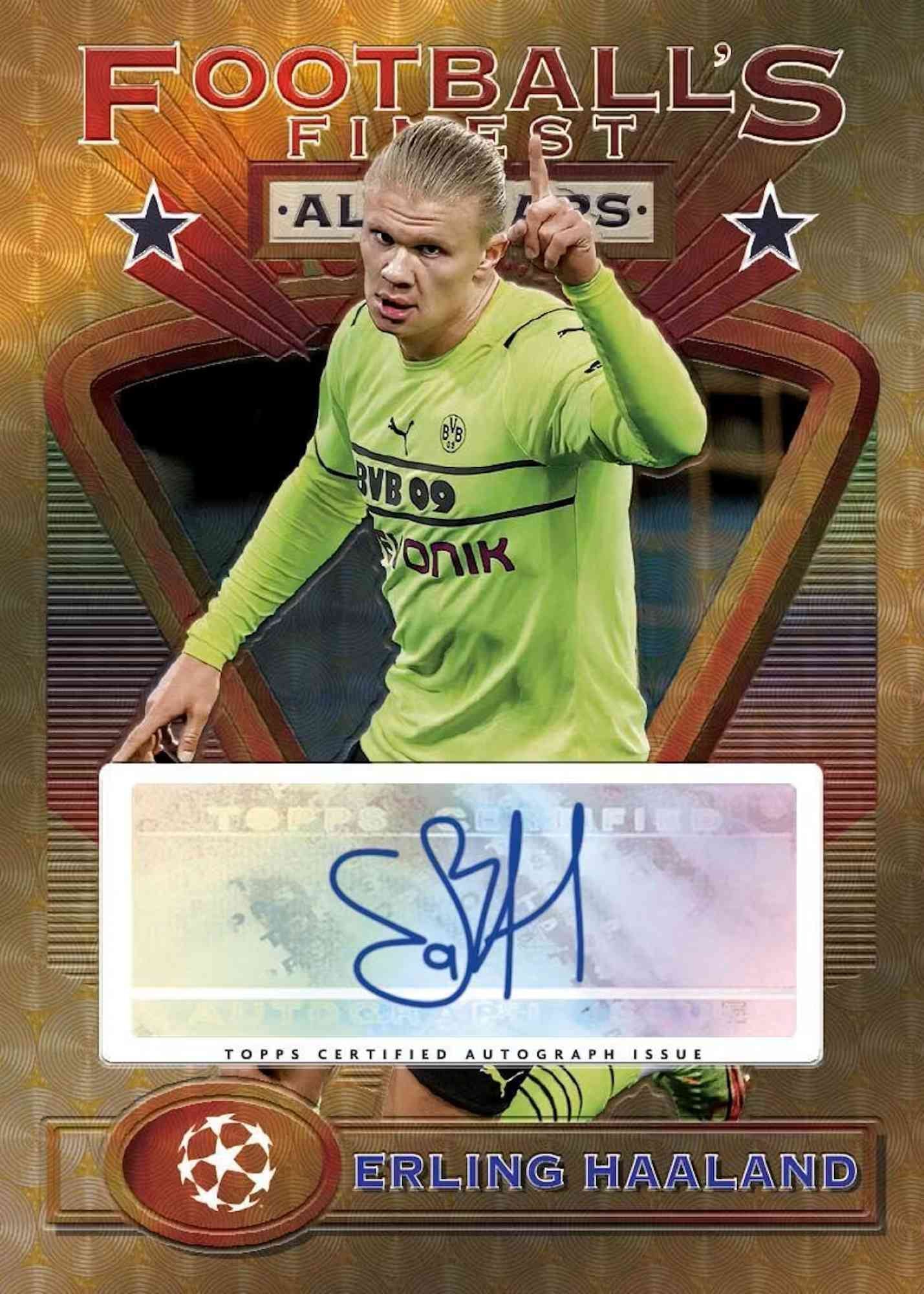 2021/22 Topps UEFA Champions League Finest Flashbacks Soccer (Fussball) Hobby Box