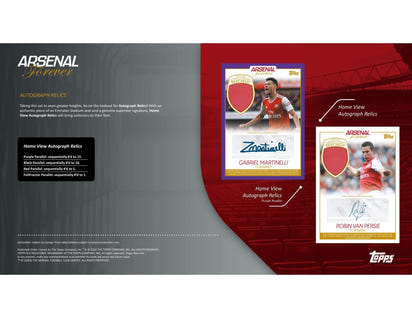 2023/24 Topps Arsenal London Forever Hobby Box
