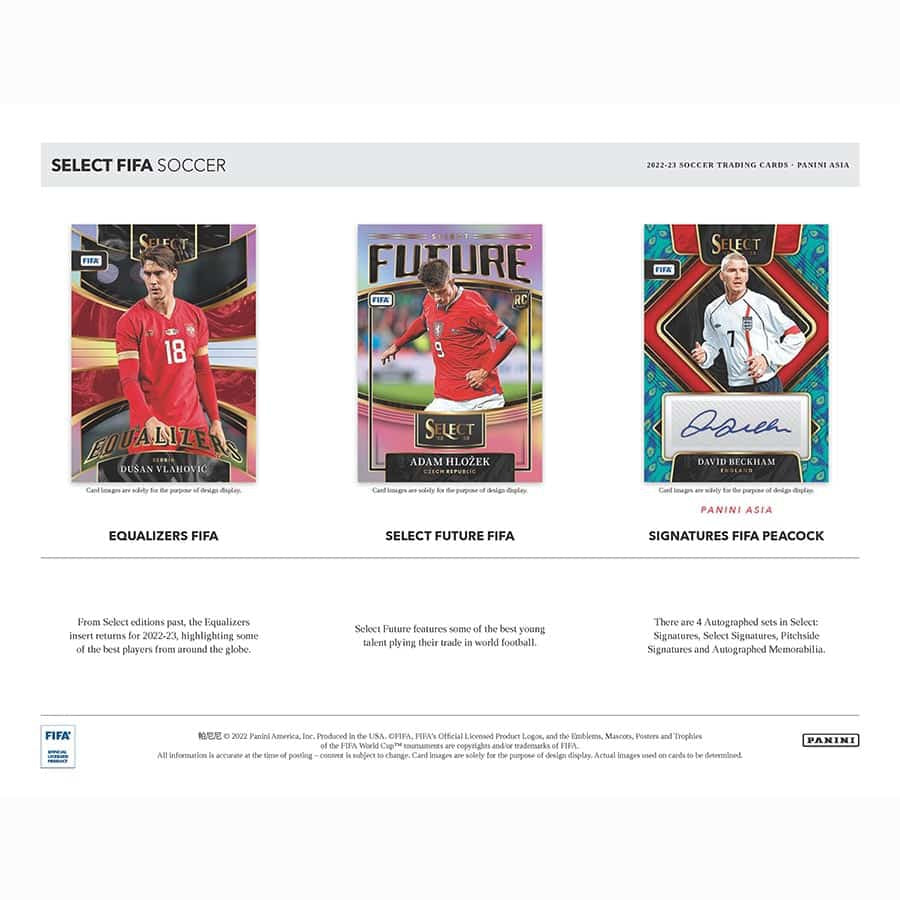 2022/23 Panini Select FIFA Soccer (Fußball) Asia Tmall Box