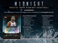 2023/24 Topps Midnight Basketball Hobby Box