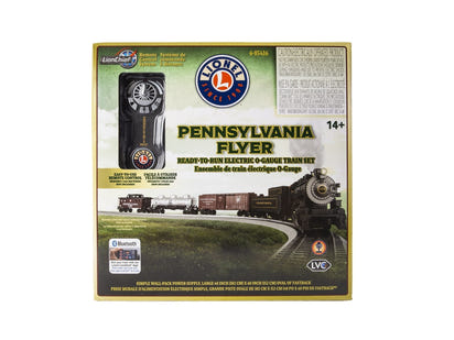 Lionel Pennsylvania Flyer Electric O Gauge Train Set with Remote and Bluetooth 5.0 Capability