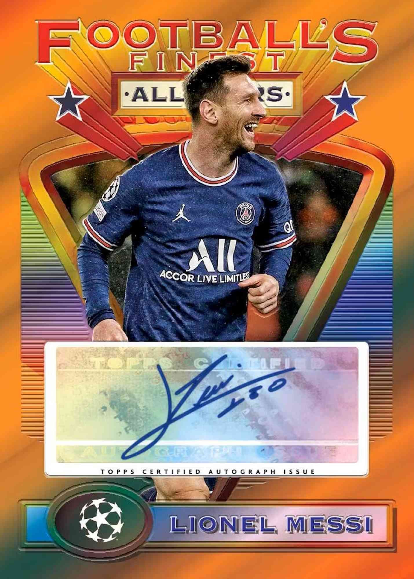 2021/22 Topps UEFA Champions League Finest Flashbacks Soccer (Fussball) Hobby Box