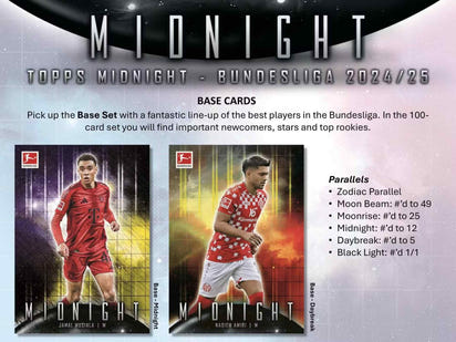 2024/25 Topps Midnight Bundesliga Soccer (Fussball) Hobby Box