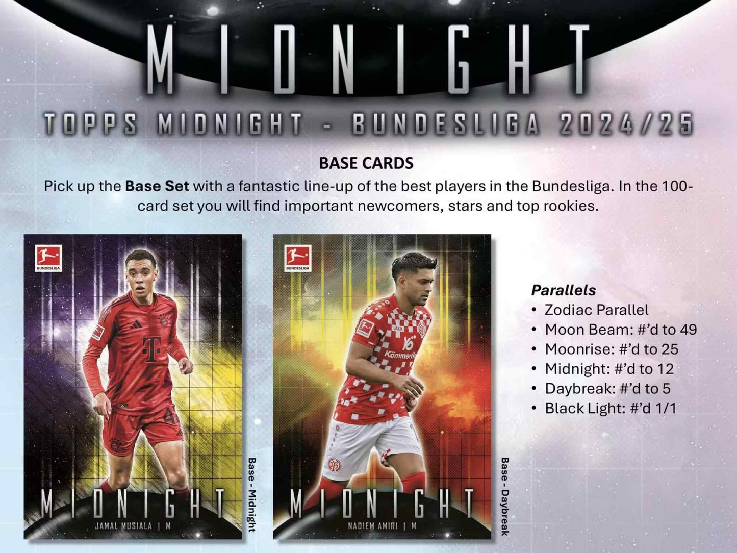 2024/25 Topps Midnight Bundesliga Soccer (Fussball) Hobby Box