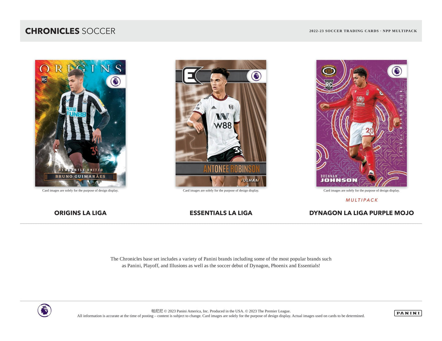 2022/23 Panini Chronicles (Fußball) Multi-Pack Box