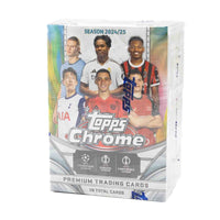 2024/25 Topps Chrome UEFA Club Competitions Soccer (Fußball) Blaster Box